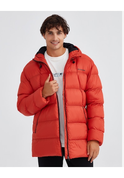 Skechers M Outerwear Padded Jacket Erkek Turuncu Mont S232031-700 Turuncu