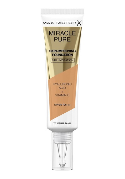 Miracle Pure Foundation Warm Sand No:70 Çok Renkli