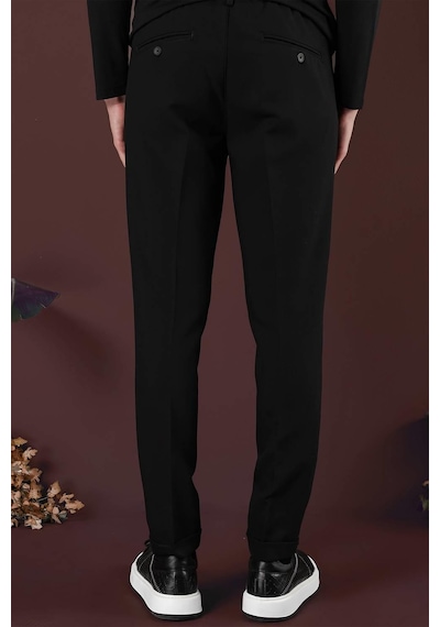 Efor P 1130 Slim Fit Siyah Spor Pantolon Siyah Efor P 1130 Slim Fit Siyah Spor Pantolon Siyah