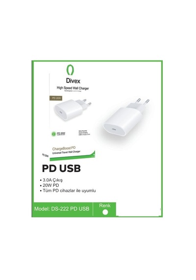 Pd 20w Hızlı Şarj Aleti