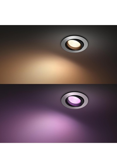 Philips Hue Centura Akıllı Gömme Spot 1x4.2w Alüminyum Çok Renkli