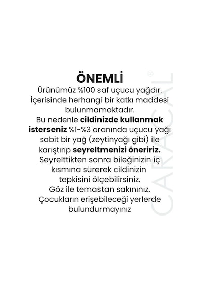 Caracal Saf Okaliptus Yağı Doğal Okaliptus Uçucu Yağı 10 Ml Okaliptüs Yağı