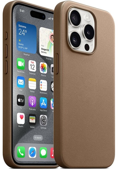 Apple Uyumlu iPhone 15 Pro Max Kılıf Zore Magsafe Şarj Özellikli Mikro Fiber Optimal Kapak