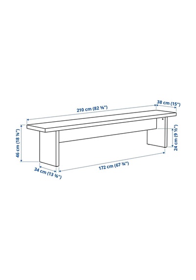 Ikea Huş Modern Yemek Masası - Yemek Masası Takımı Diğer