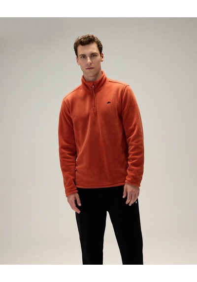 Ellesse 6wm1023-br Erkek Yarım Fermuarlı Polar Kiremit Ellesse 6wm1023-br Erkek Yarım Fermuarlı Polar Kiremit