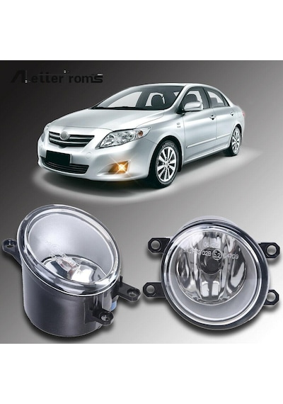 Toyota Corolla Uyumlu Sis Lambası Sağ + Sol Takım 2007--2012