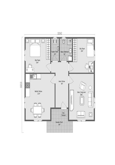Prefabrik Ev Datça 95M²