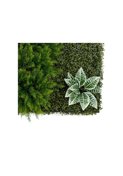 Dikey Bahçe Duvar Paneli 120x80cm Model8 Yeşil
