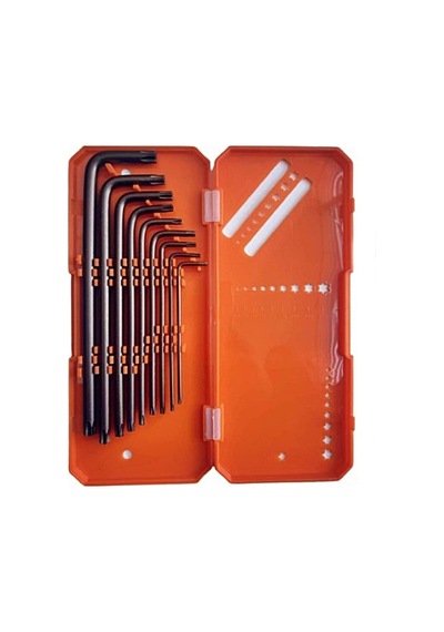 9 Parça Torx Yıldız Uzun Alyan Takımı