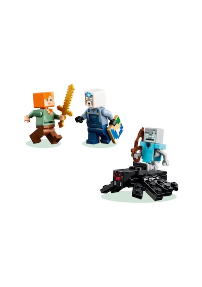 LEGO® Minecraft® Kazma Madeni 21277 - 8 Yaş ve Üzeri Çocuklar için Video Oyunu Temalı, Dekoratif Yaratıcı Oyuncak Yapım Seti (530 Parça)