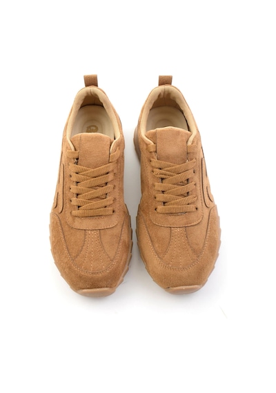 Bambi Camel Süet Kadın Sneaker K01234050472