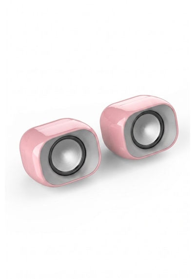Hp Dhs-2111 6w Mini Pembe Renk Taşınabilir Multimedya Speaker Hoparlör