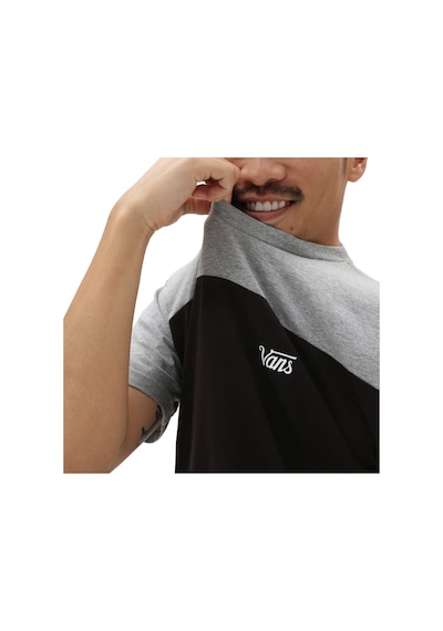 Vans Script Crew Block -b Erkek Tişört Vn0007g56xt1 Siyah
