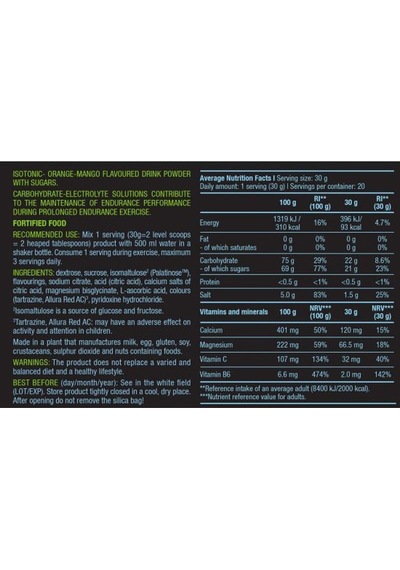 Biotech Usa Isotonic Energize Pump Kalsiyum+magnezyum+c Vitamin