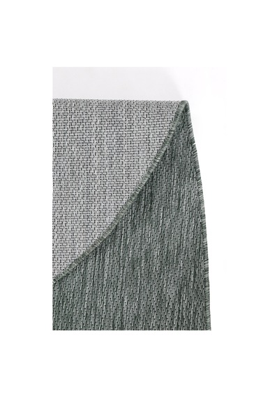 Konfor Halı Tema 9037 Yeşil Sisal Hasır İç Dış Mekan Kilim Dekoratif Bahçe Balkon Salon Halısı Yeşil