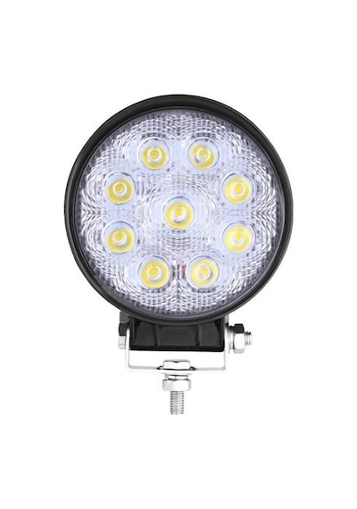 9 Ledli Yuvarlak 12 V-80v Motosiklet Farı