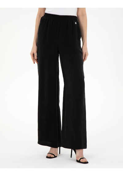 Pierre Cardin Kadın Siyah Pantolon Kanvas-chino 50305978-vr046 Siyah