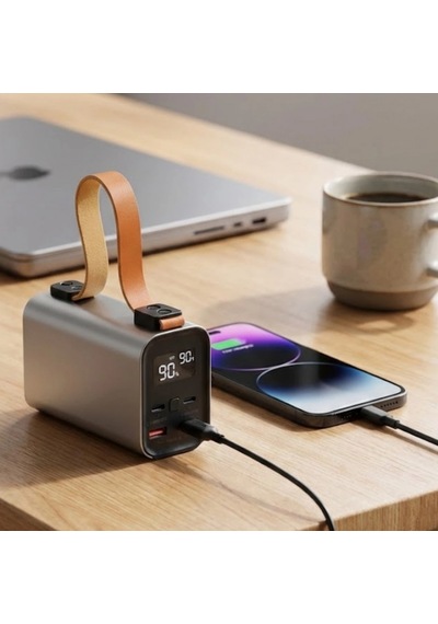50000 Mah Powerbank Led Dijital Göstergeli Çoklu Usb Çıkışlı Hızlı Şarj Renkli