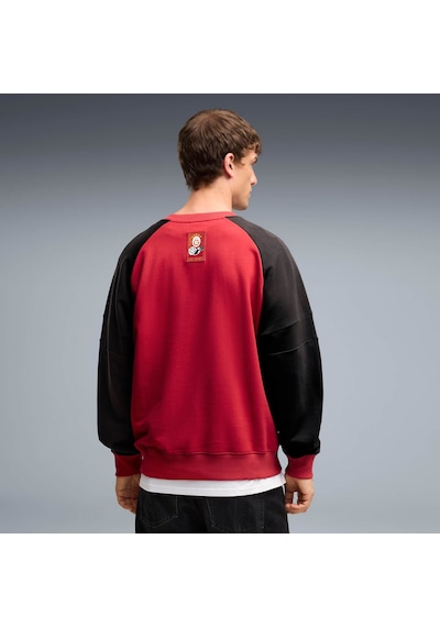 Puma Galatasaray Ftblculture Erkek Geniş Kesim Sweatshırt 787710 03 Siyah