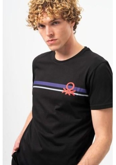 Benetton T-shırt-kırık Beyaz Kırık Beyaz