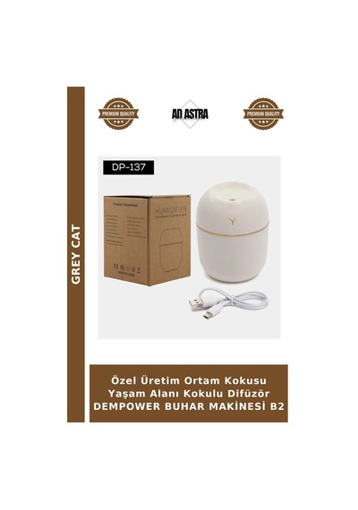 Özel Üretim Ortam Kokusu Yaşam Alanı Kokulu Difüzör Dempower Buhar Makinesi B2