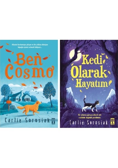 Genç Timaş Ben Cosmo + Kedi Olarak Hayatım Set (2 Kitap)