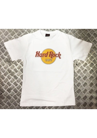 Stoned&Fame Unisex Beyaz Hard Rock Baskılı T-shirt Beyaz