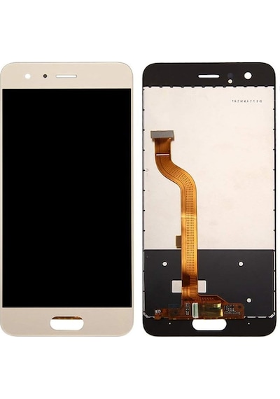 Te Huawei Honor 9 Uyumlu Lcd Ekran Dokunmatik Gold