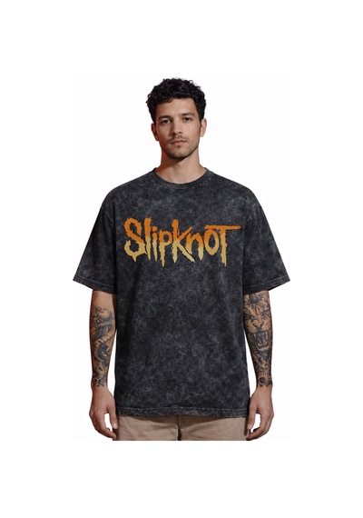 Tasarım Slipknot Rock Metal Müzik Grubu Sırt Baskılı Unisex Overs Siyah
