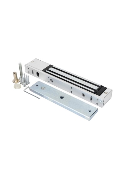 Ayrex 280 Kg Manyetik Kapı Kilidi, Elektromanyetik 12 V 420 Ma, L-z Aparat Dahil, Fail-safe Sistem, Led Göstergeli Ano