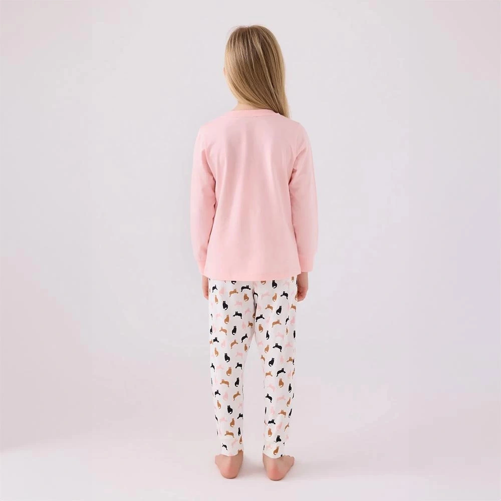 Arnetta Ar3057c Kız Çocuk Kışlık Pijama Takımı AÇIK PEMBE