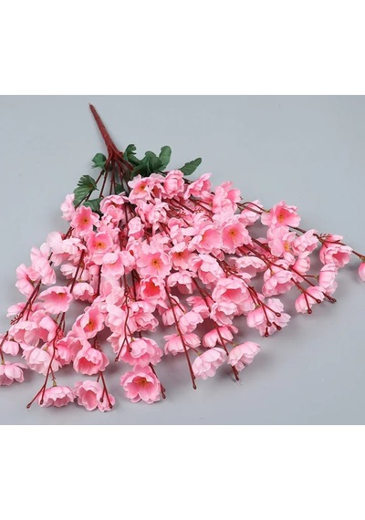 Rüzgar Yapay Çiçekçilik 40 Cm Bahar Dalı Pembe