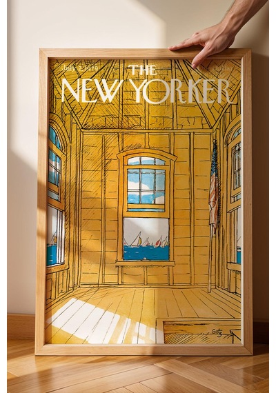 The New Yorker Çerçeveli Tablo July 2 1979