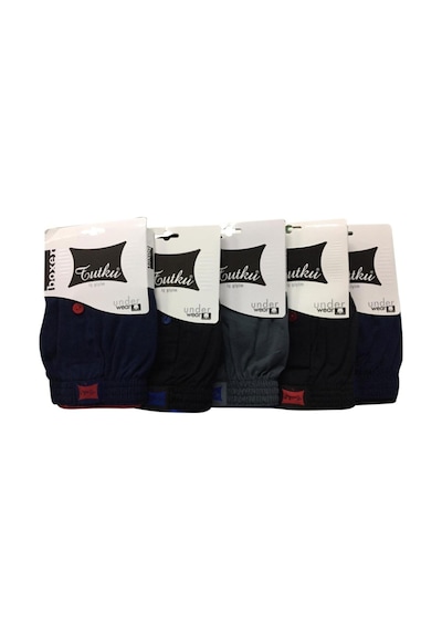 Tutku 5'Li Penye Boxer Rahat Klasik Kesim lu Erkek Boxer 001