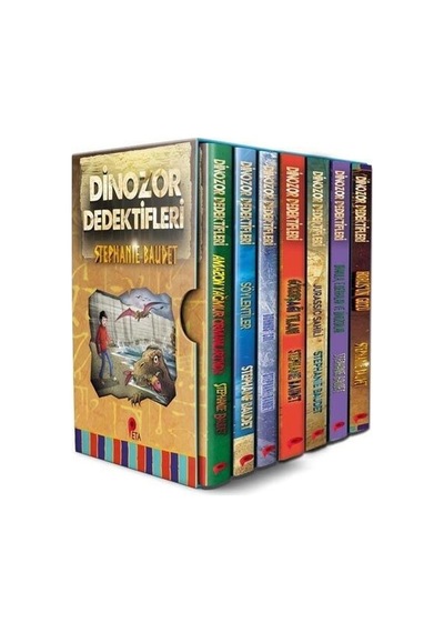 Dinozor Dedektifleri Seti - 7 Kitap Takım - Stephanie Baudet - Peta