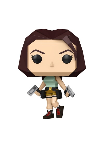 Tomb Raider Pop Lara Croft Polygonal Koleksiyon Vinil Figür