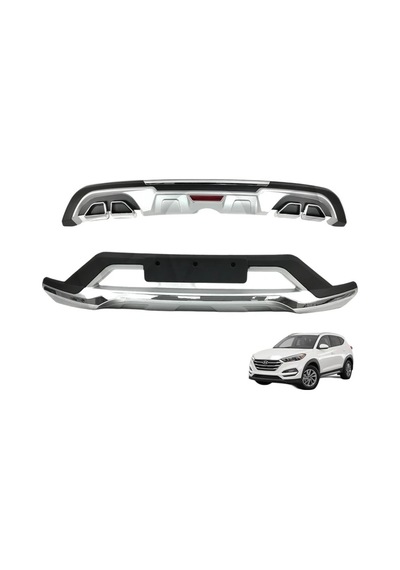 Hyundai Tucson Ön Arka Tampon Koruma Difüzör 2018 Sonrası