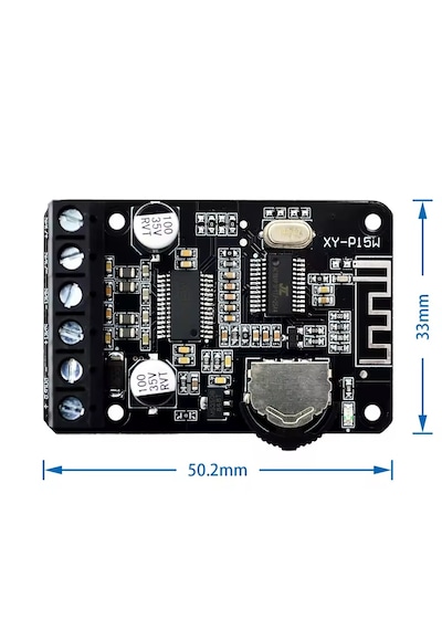 Xy-p15w 2x15 Watt Bluetooth Stereo Amfi Modül Amplifikatör Devre