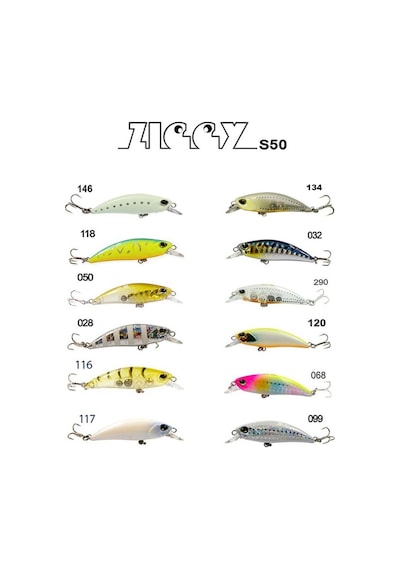 Fujin Ziggy S50 5cm 3.6g Suni Yem