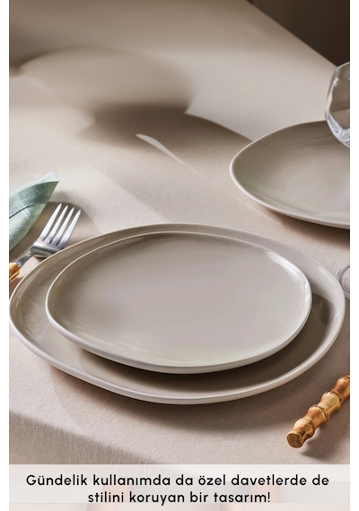 Karaca  Earth Collection Cupid 55 Parça 12 Kişilik Yemek Takımı