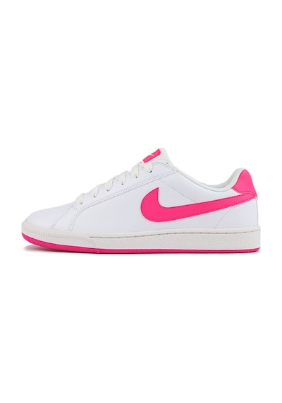 Nike Court Vintage Majestic Leather Sneaker Hakiki Deri Günlük Spor Ayakkabı Beyaz Pembe Beyaz