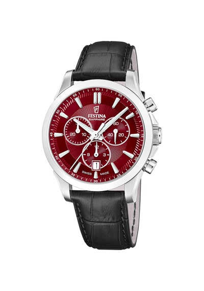Festına Swıss F20094/6 Chrono Erkek Kol Saati Altın