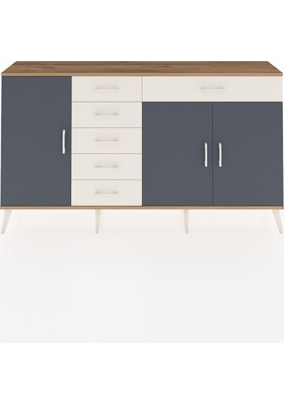 Arges Konsol 3 Raflı 6 Çekmeceli 3 Kapaklı 176x30x99 Çam-antrasit/aytaşı Antrasıt/aytası - Atlas Çam Arges Konsol 3 Raflı 6 Çekmeceli 3 Kapaklı 176x30x99 Çam-antrasit/aytaşı Antrasıt/aytası - Atlas Çam