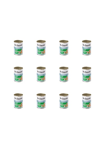 Jöle İçinde Parça Etli Kuzulu Yetişkin Köpek Kpnservesi 400 Gr 12'li Paket