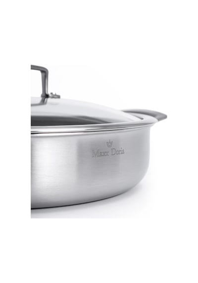 Maxx Doria Steel Fusion 28 Cm Kısa Tencere Pa3022 Metal