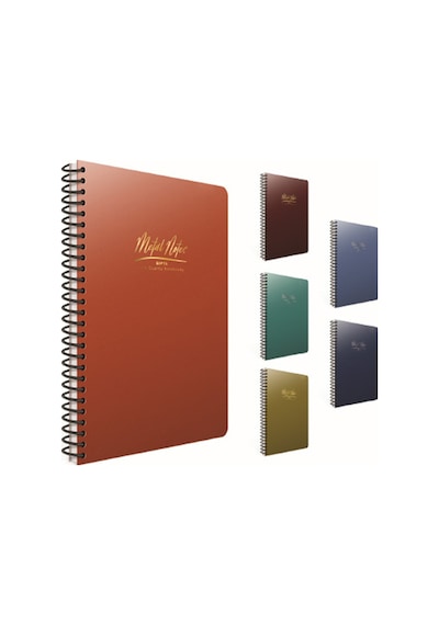 Gıpta Metal Notes Spiralli Metalik Pp Kapak A4 80 Sayfa Çizgili O