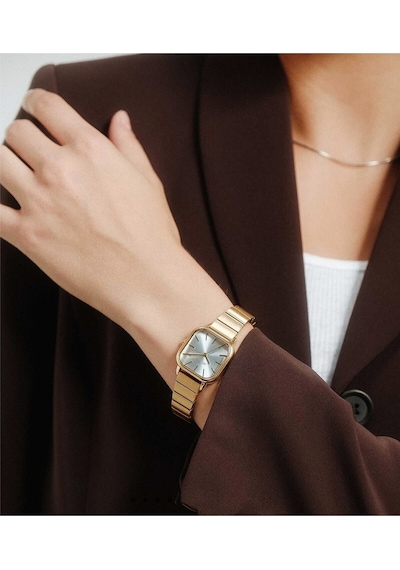 Kare Retro Çelik Kadın Kol Saati Genç Kol Saatleri Gold - 630470983 Rose Gold