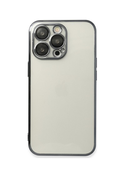 Apple iPhone  Uyumlu,  14 Pro Kılıf Razer Lensli Silikon - Siyah