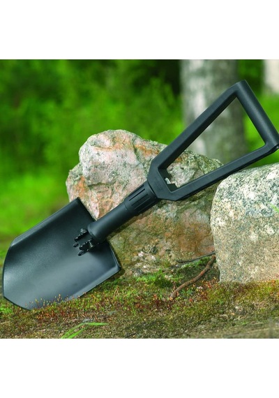 Fiskars Katlanır Kürek, Kampçılar Ve Dağcılar İçin, Kürek Ve Çapa Olarak Da Kullanılabilir, Kanvas Çantalı, Uzunluk Açık Halde : 59 Cm, Sertleştirilmiş Bor Çeliği, Siyah, 1000621