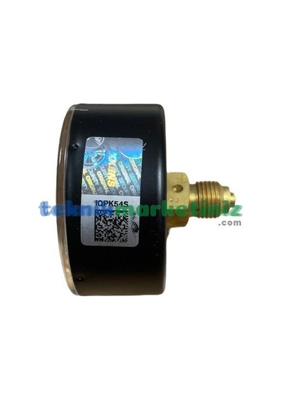 63MM -760 /0 MMhg Arkadan Çıkış G1/4" Kurutip VakuMMetre Pakkens